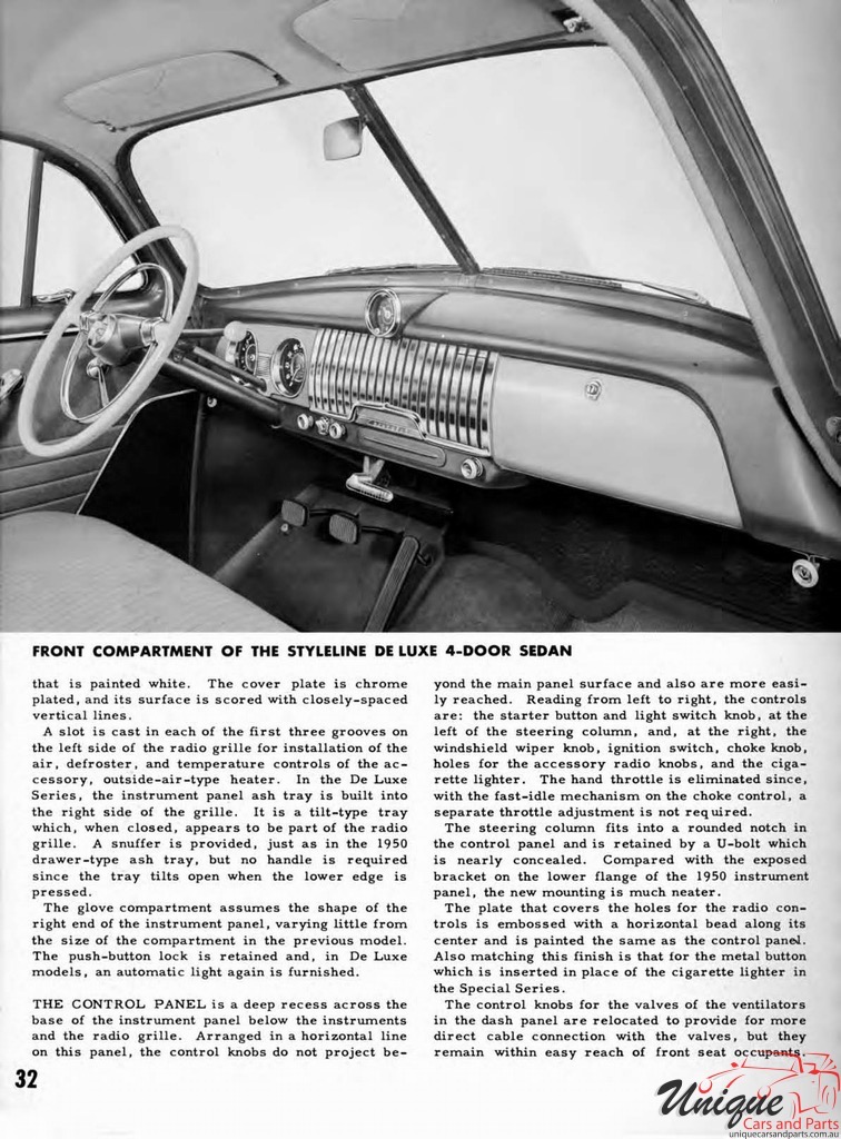 1951 Chevrolet Engineering Features Booklet Page 56